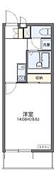 LEONEXT希望 1Kの間取図画像