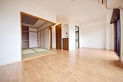 東武東上線 上福岡駅 徒歩15分の賃貸マンション 3階2SLDKのリビング/ダイニング