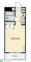 ベルアベニュー志木 1Kの間取図画像