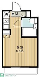 ジョイナス鷹の台 ワンルームの間取図画像