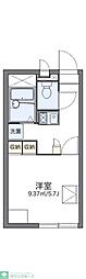 レオパレスミニョン 1Kの間取図画像