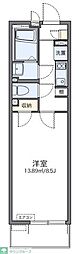 レオネクストヴィヴレ 1Kの間取図画像