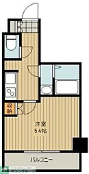 Grado新所沢 1Kの間取図画像