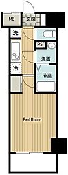 N-stage西所沢 1Kの間取図画像