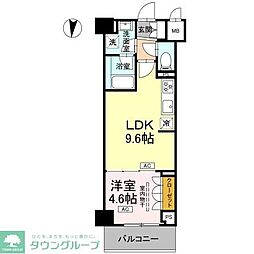 江東区枝川3丁目マンション 1LDKの間取図画像