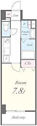 T'SSTAGE 1Kの間取図画像