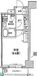 アイル東京向島参番館 1Kの間取図画像