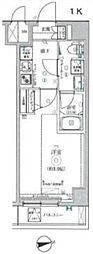 パティーナ住吉Duo 1Kの間取図画像