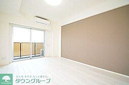 ステージグランデ竹ノ塚 4階1Kのリビング/ダイニング