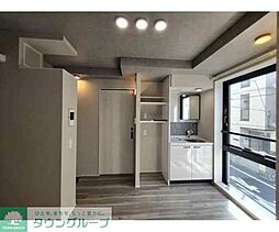 カテリーナ千住大橋 4階ワンルームのリビング/ダイニング