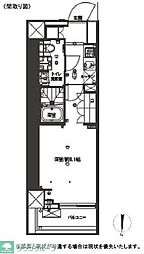 MAXIVKOHOKUALEGRIACOURT 1Kの間取図画像