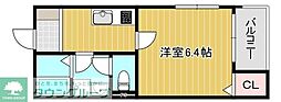 Villa Avenir 1Kの間取図画像