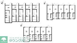 Mok Terrace北綾瀬 1LDKの間取図画像