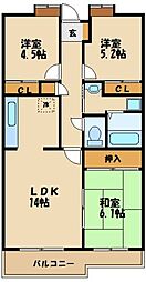 間取図画像 3LDK