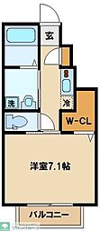 C-Grande 1Kの間取図画像