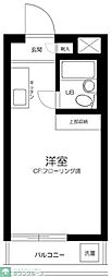 メゾン・ド・エルベット 1Kの間取図画像