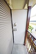 ★洗濯機置場です。