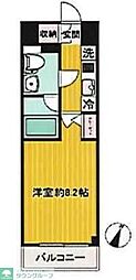SHOKENResidence川崎生田 1Kの間取図画像