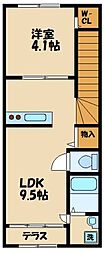 スフィーダ 1LDKの間取図画像