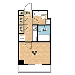ミノワホームズ 1Kの間取図画像