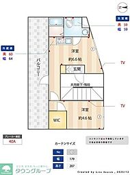 Pleno Casa 1SDKの間取図画像