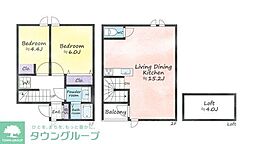 Annabelle Court 2LDKの間取図画像