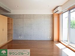 CREST 202 2階ワンルームのリビング/ダイニング