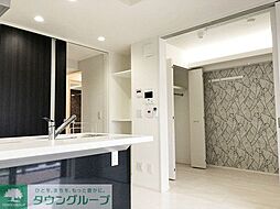 多摩都市モノレール 砂川七番駅 徒歩18分の賃貸マンション 5階1DKのリビング/ダイニング