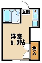 間取図画像 1K