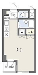 I・O・M ワンルームの間取図画像