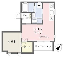 北区滝野川6丁目計画 1LDKの間取図画像