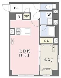 グランジット本郷壱岐坂 1LDKの間取図画像
