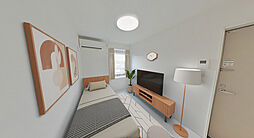 京成千葉線 京成幕張駅 徒歩10分の賃貸アパート 1階ワンルームのリビング/ダイニング