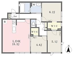 ヒルトップステージ瀬田 3LDKの間取図画像