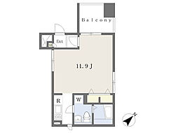 レオプラザ渋谷本町 ワンルームの間取図画像