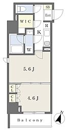 ReveCitySendagaya 2Kの間取図画像