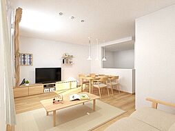 モンターニュ稲城　Ａ棟 A-2 1階3LDKのリビング/ダイニング