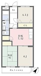 L-FLAT 3DKの間取図画像