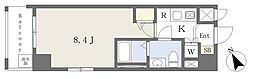 ヒューマンハイム北松戸 1Kの間取図画像
