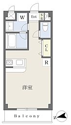 (仮)流山市東深井 新築工事 ワンルームの間取図画像