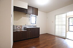 京成千葉線 みどり台駅 徒歩9分の賃貸アパート 1階3DKのリビング/ダイニング