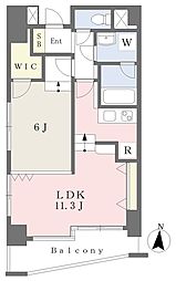 M-Plazon 1LDKの間取図画像