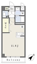 レジデンシア湘南 ワンルームの間取図画像