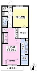 ステラグランツ 1LDKの間取図画像