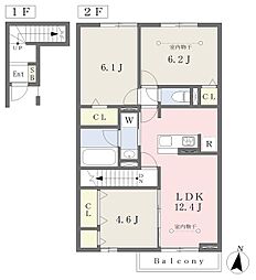 間取図画像 3LDK