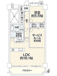間取図画像 1SLDK