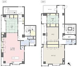 ラークハイツ 4LDKの間取図画像