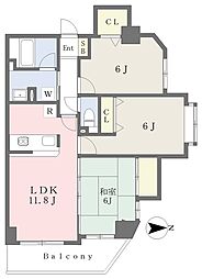 ゴールドステージ 3LDKの間取図画像