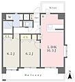 ヴィラディスレイ8階12.3万円