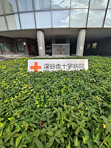 周辺：深谷赤十字病院まで750ｍ